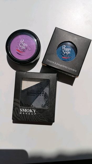 Lot ombre à paupières