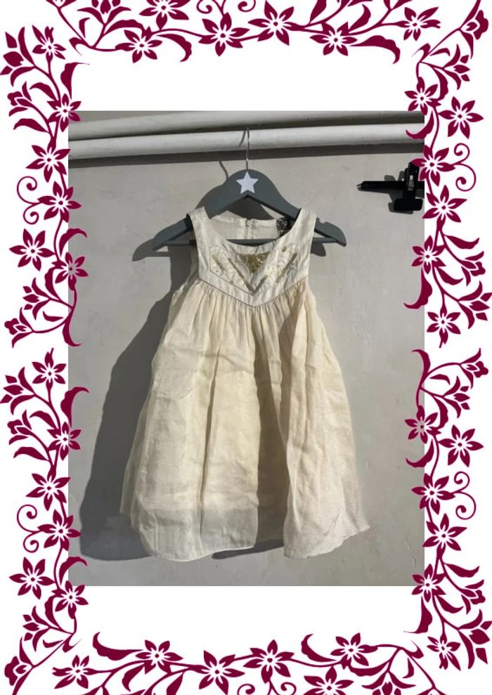 Robe pailletée 24 mois