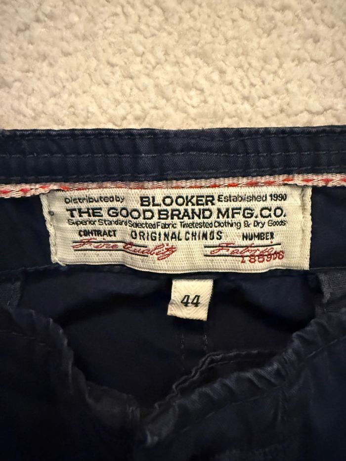 Pantalon chino bleu marine Blooker Taille 44 - photo numéro 4