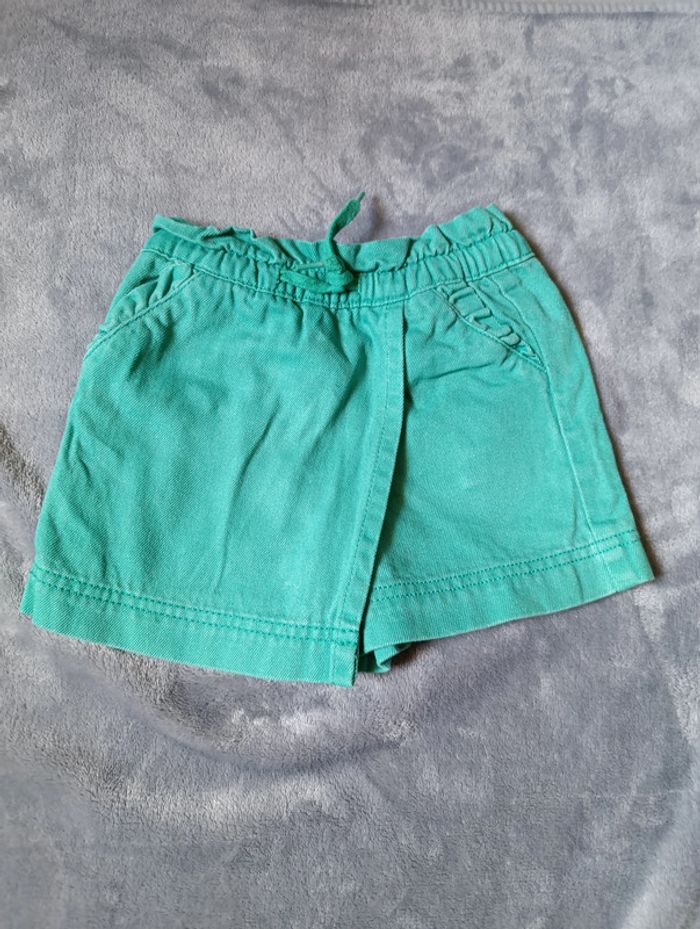 Jupe short en denim