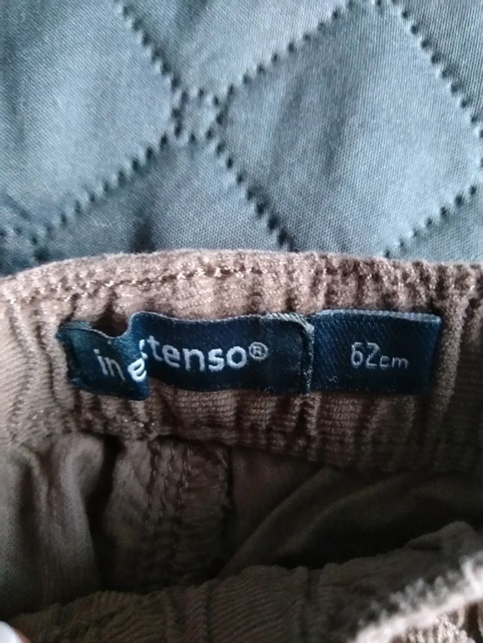 2 Pantalons, in extenso, taille 3 mois (62 cm) - photo numéro 7
