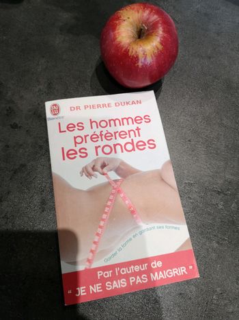 Livre les hommes préfèrent les rondes du Dr dukan