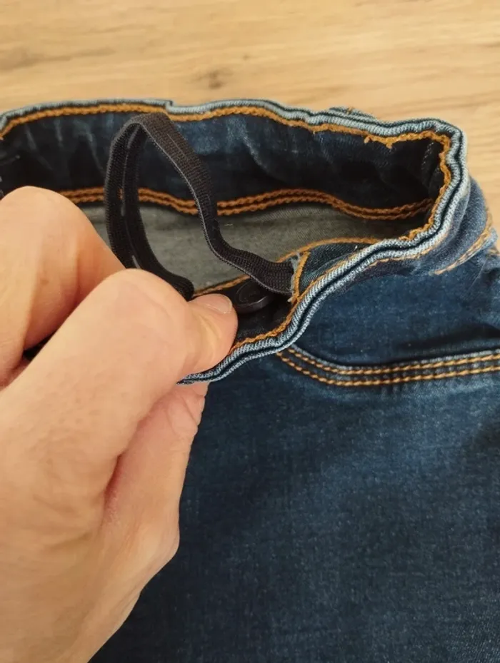 Jean bleu skinny fit Kiabi 12 ans - photo numéro 3