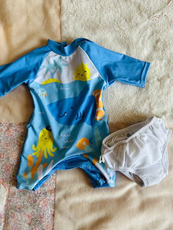 Maillot de bain complet 3 mois