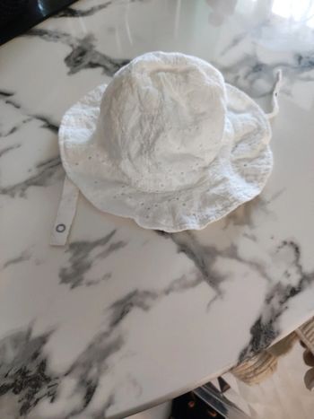 Chapeau été taille 3/6 mois 41 cm