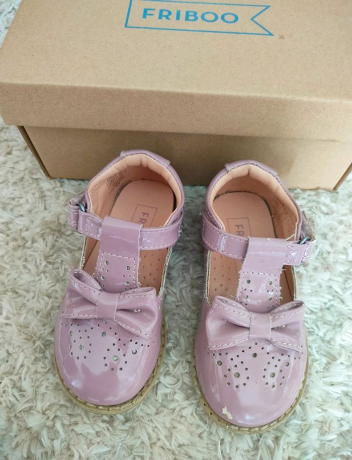 Chaussures rose vernis Friboo 23