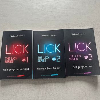 Lot de 3 livres tome 1,2,3