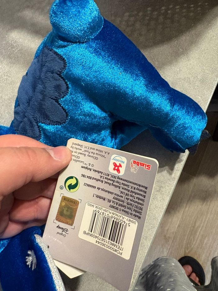 Peluche stitch 100 ans - photo numéro 4