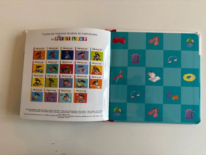 Livre p’tit loup va à la piscine - photo numéro 15