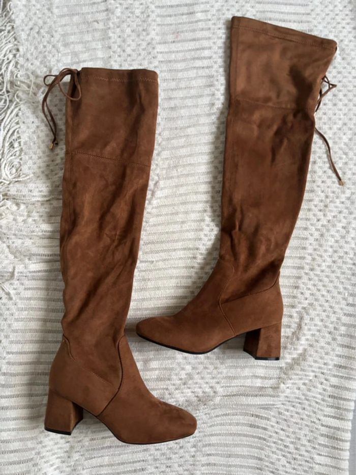 Cuissardes femme marron taille 38