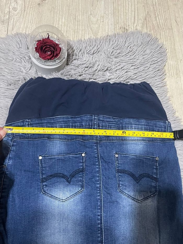 Jupe en jean de maternité - photo numéro 6