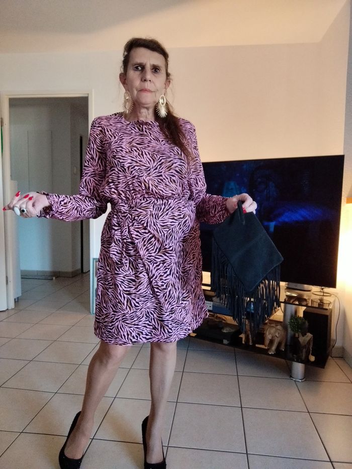 Robe 👗 chic Bleu Bonheur - photo numéro 10