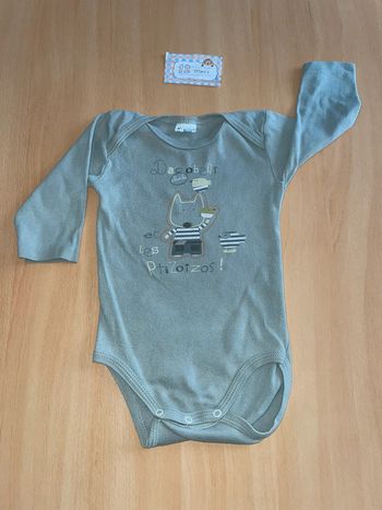 Body manches longues Absorba 12mois