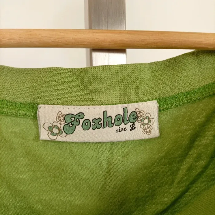 Débardeur vert pomme 100 % coton Foxhole – taille L A1048 - photo numéro 14