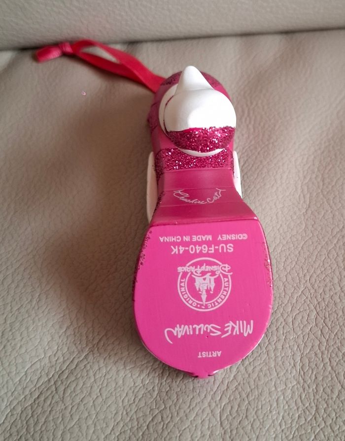 Mini chaussure mini shoes ornement cheshire disney - photo numéro 7