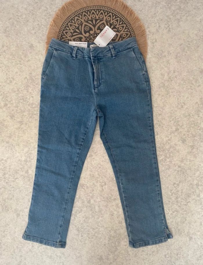 Jean court femme Camaïeu