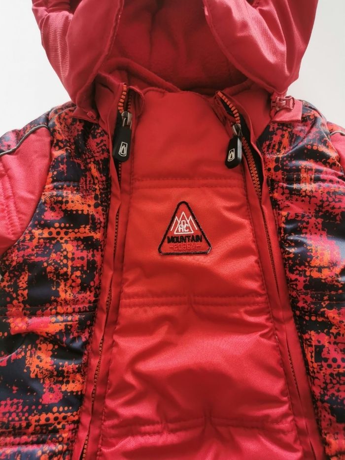 Combipilote très chaude rouge bébé garçon 12mois orchestra tbe - photo numéro 2