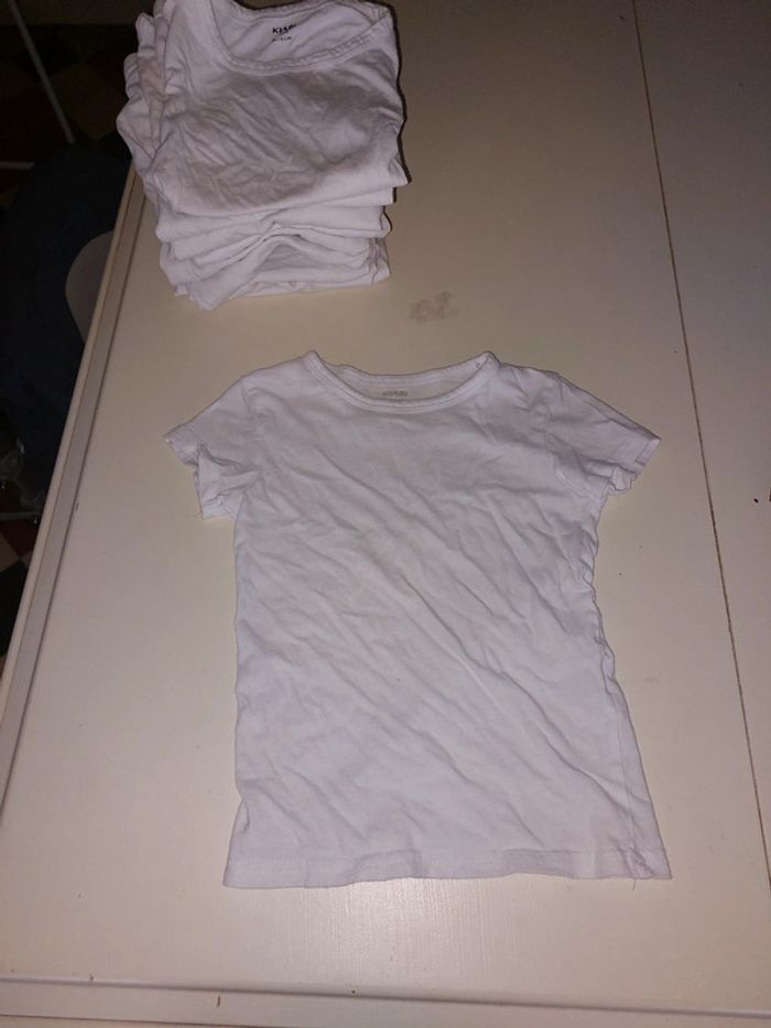 Lot de 13 Tee-shirt blanc
