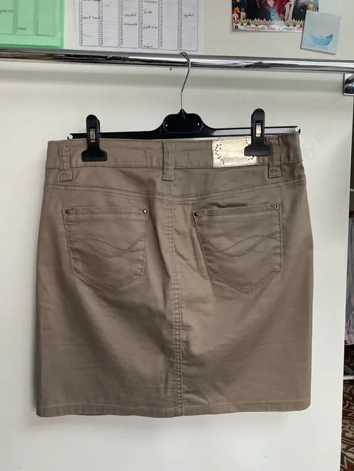 jupe simili cuir - photo numéro 2