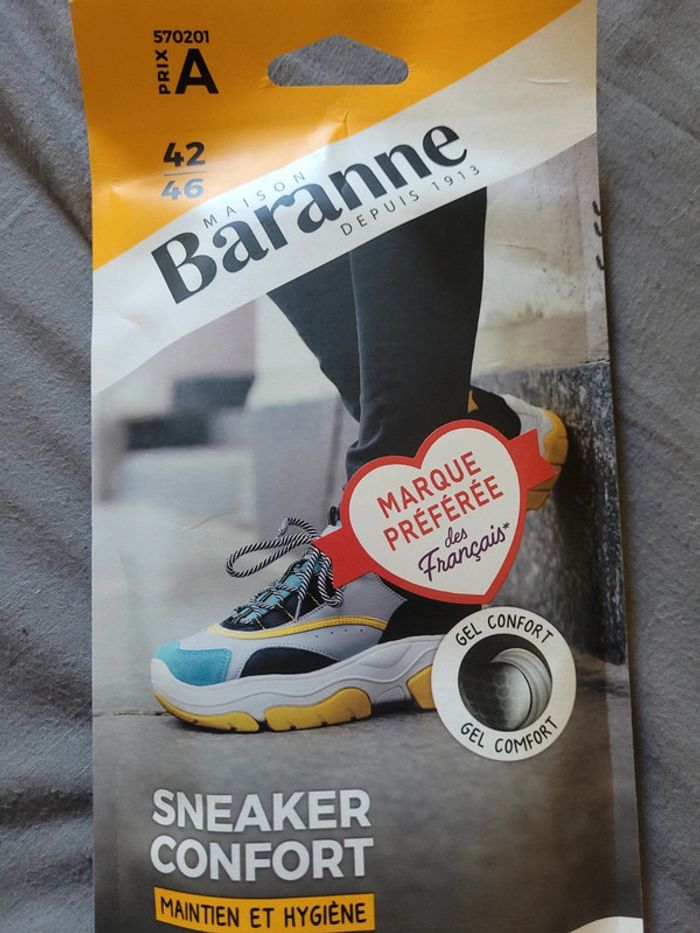semelles Sneaker confort Baranne taille 42-46 - photo numéro 3