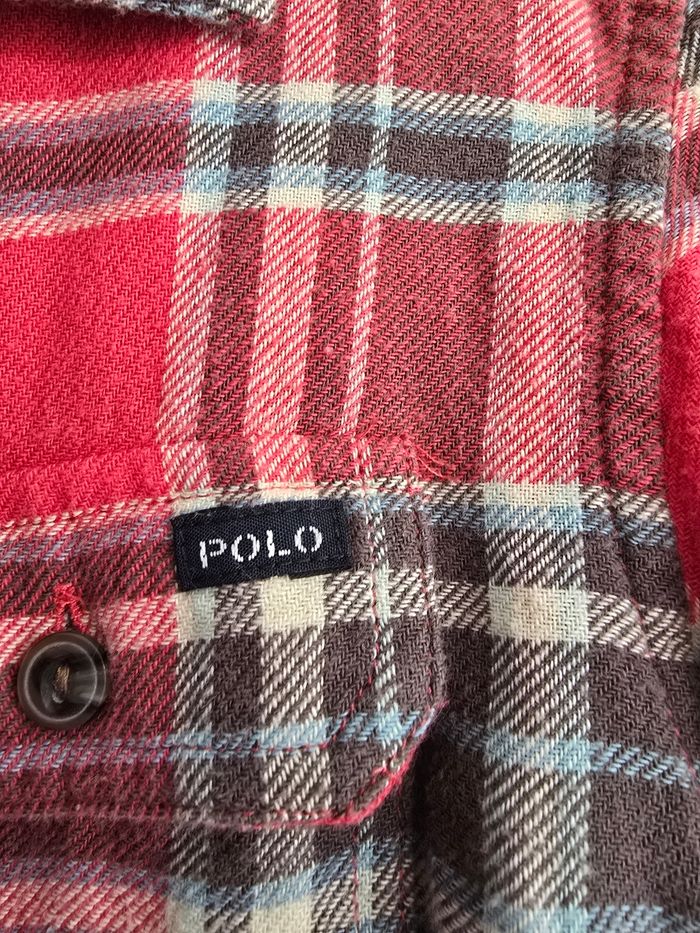 Chemise a carreaux Ralph lauren Polo 7 ans garçon - photo numéro 4