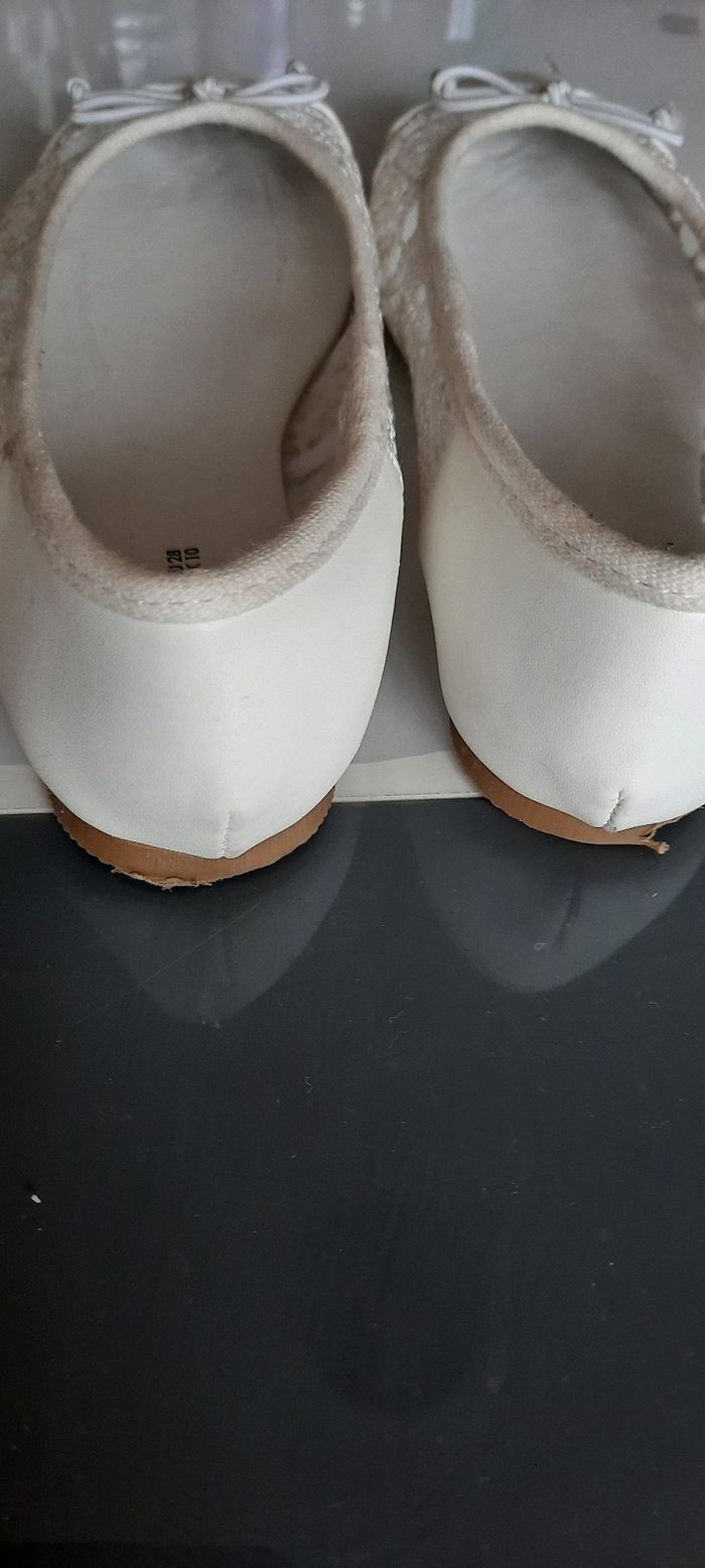 Chaussures blanc-creme - photo numéro 5