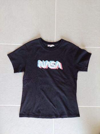 T-shirt noir NASA Jennyfer taille S / 36