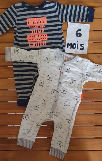 Pyjama fin été 6mois garçon