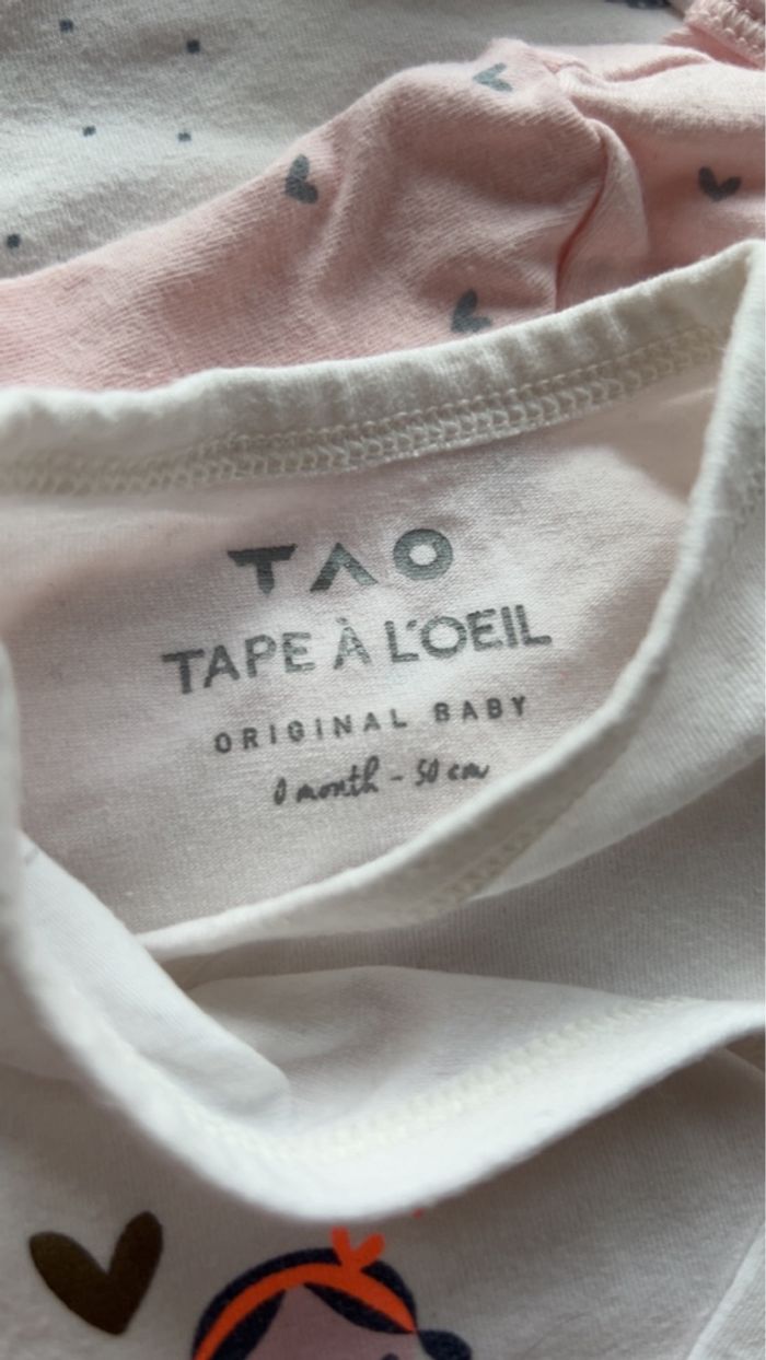 Lot de bodies manches longues - photo numéro 4