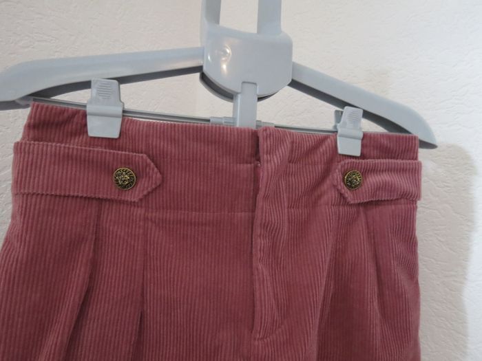 short velours côtelé rose 🌸 artlove paris – t40 - photo numéro 2