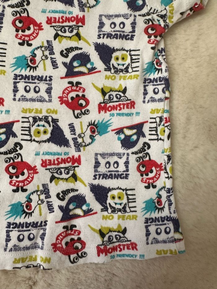 Teeshirt Kiabi 24 mois monstres - photo numéro 3