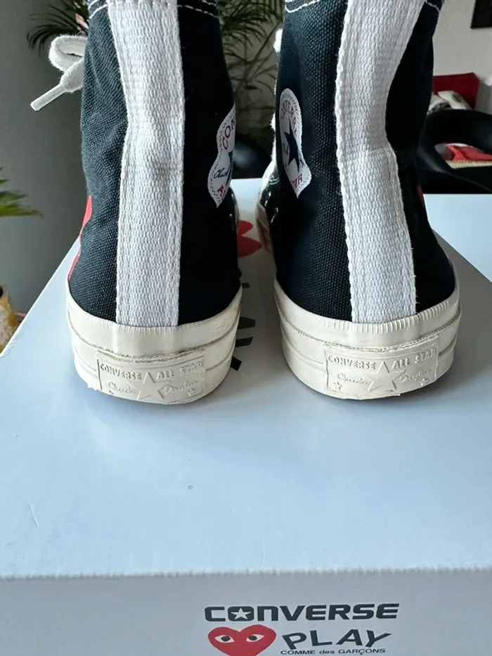 Converse noire comme des garçons - photo numéro 8