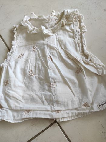 Tee shirt sans manche léger 6 mois DPAM