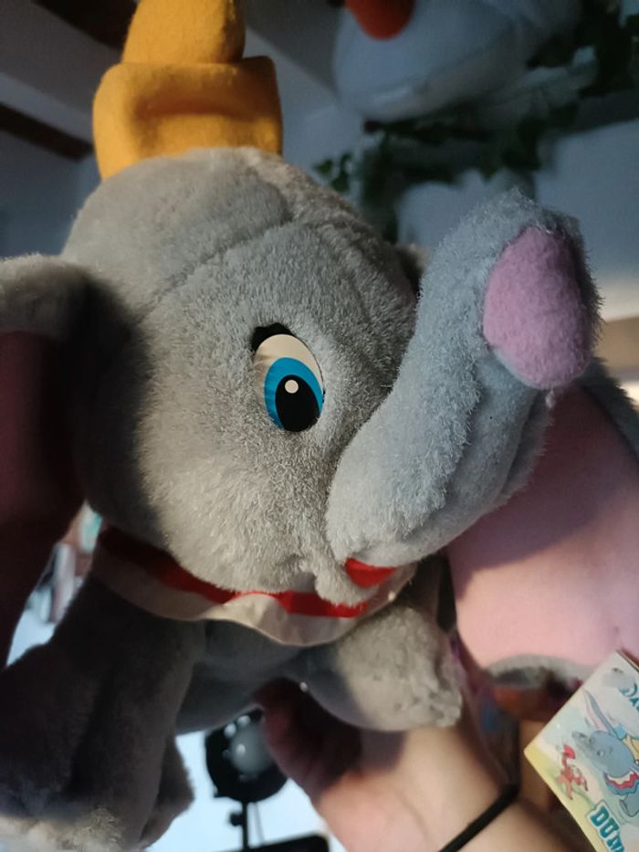 Peluche Dumbo vintage Disney - photo numéro 3