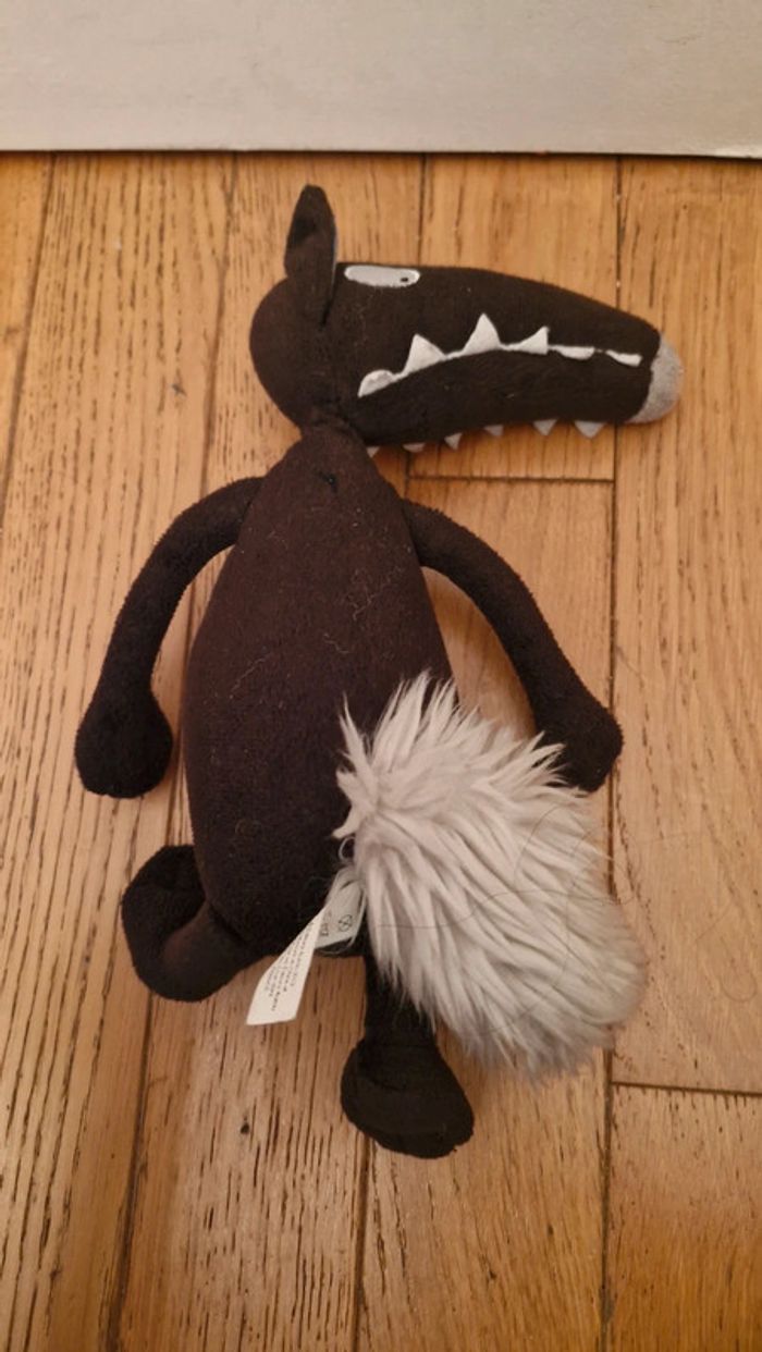Peluche le loup Auzou - photo numéro 4