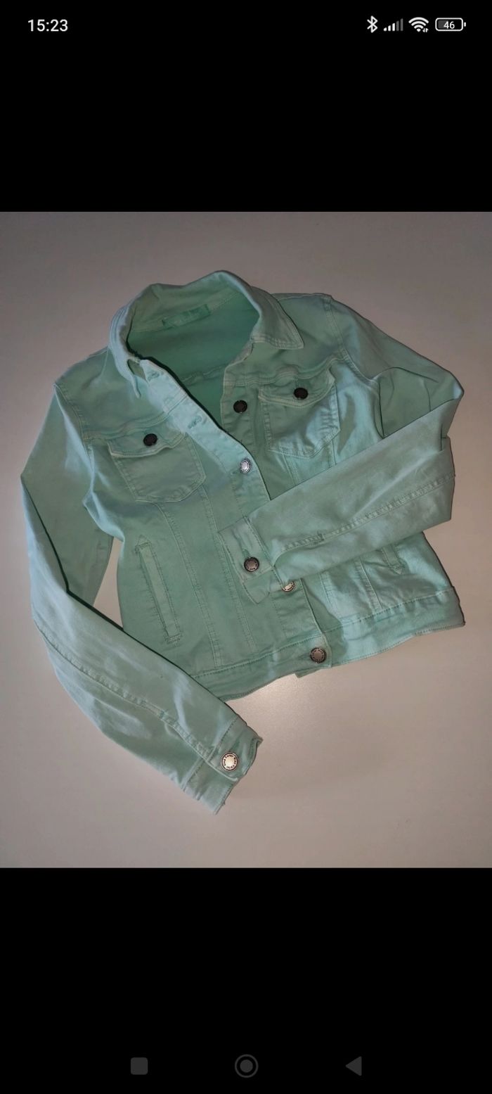 Veste jeans fille XS