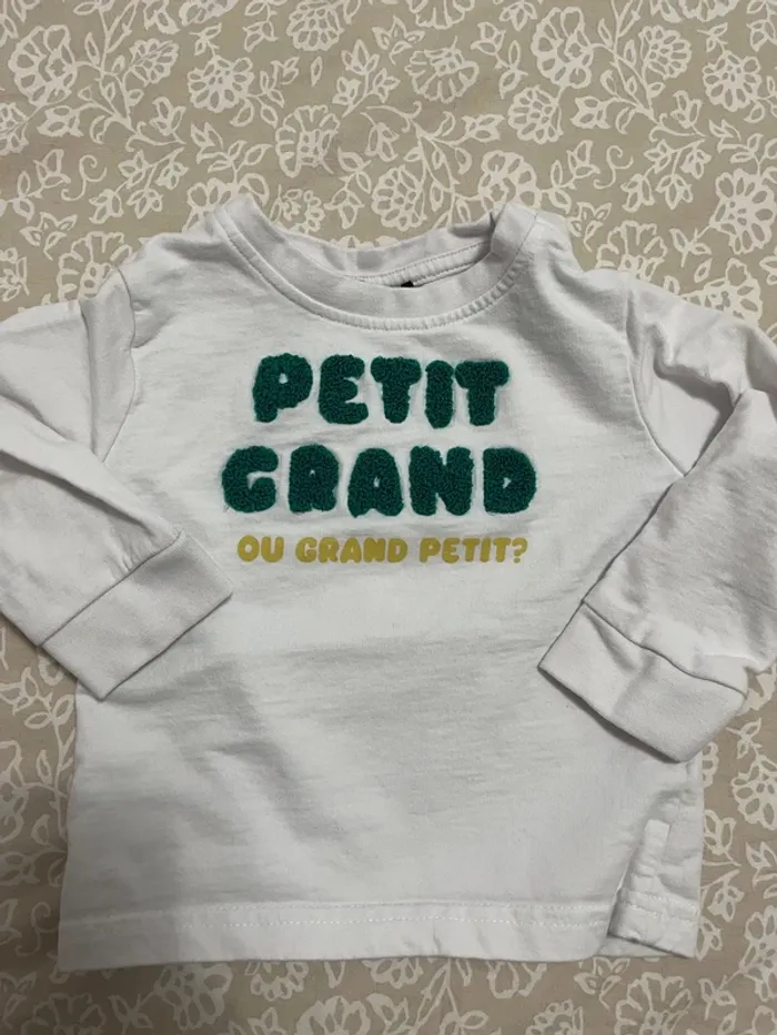 T shirt manches longues bébé garçon