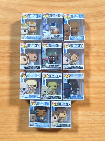 Lot de 11 Bitty Pop! Star Wars - Collection Incontournable