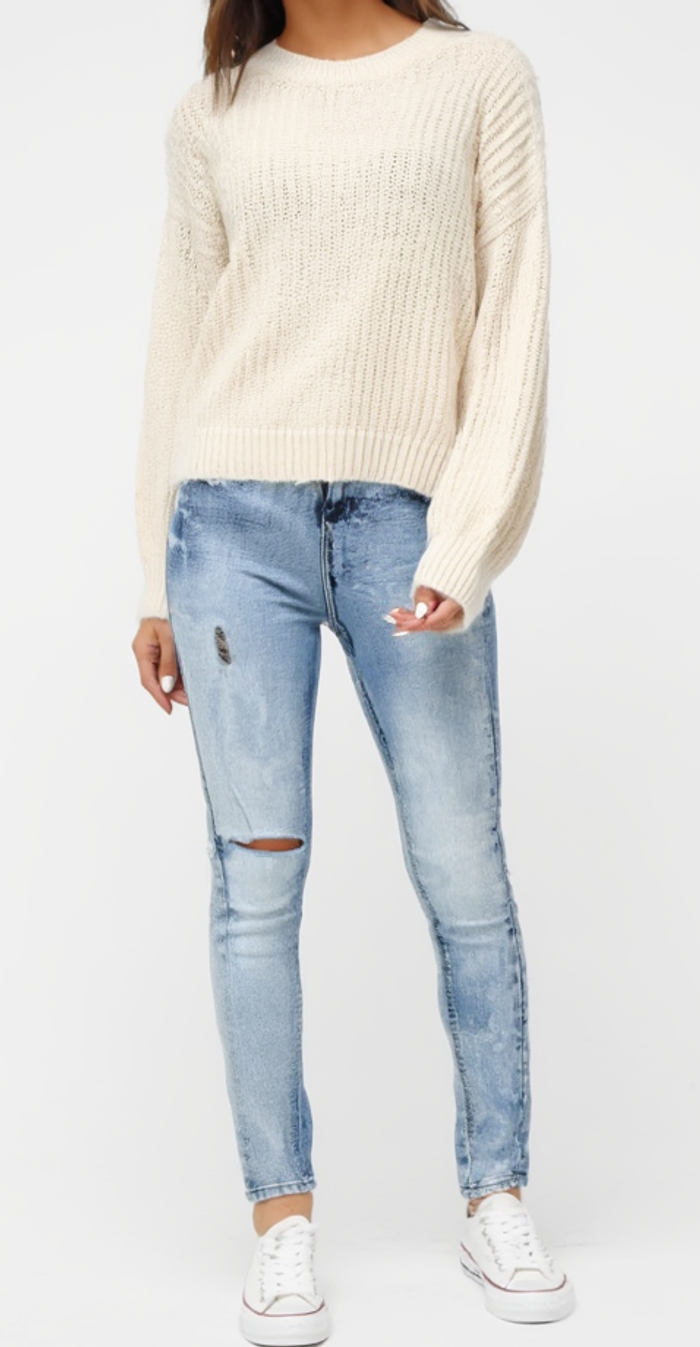 Jean "Cache Cache" Taille 34 en bon état "O" - photo numéro 2