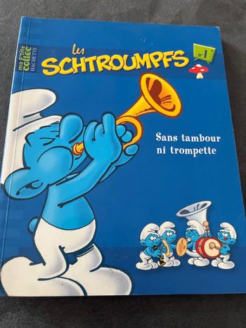 Livre roman les schtroumpfs ma p’tite collec cp ce1
