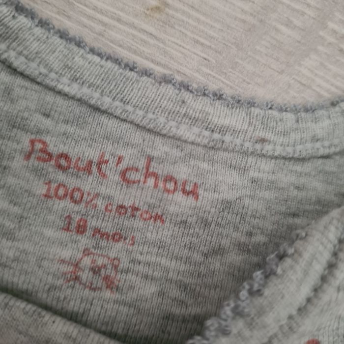 Body manches longues 18 mois Bout'chou - photo numéro 3