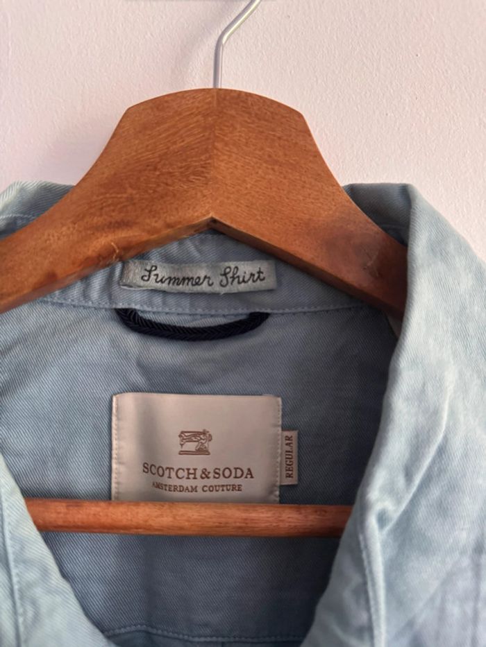 Chemise manche courte, Scoth&Soda, été, taille XXL - photo numéro 2