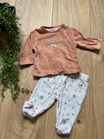 Pyjama 2 pièces mixte