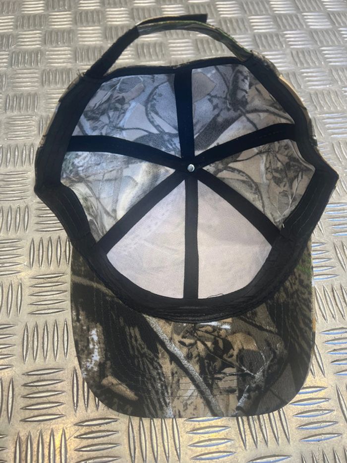 Casquette camouflage type militaire chasse foret taille unique avec reglage - photo numéro 4