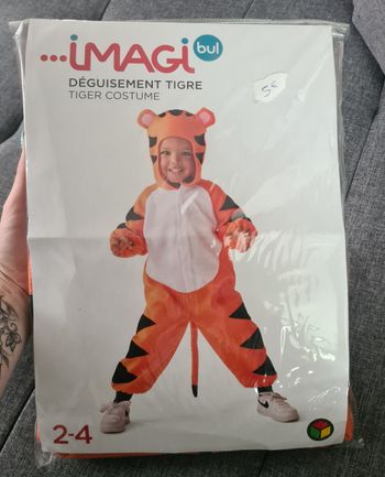 Deguisement tigre 