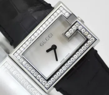 Montre Gucci certi en diamants
