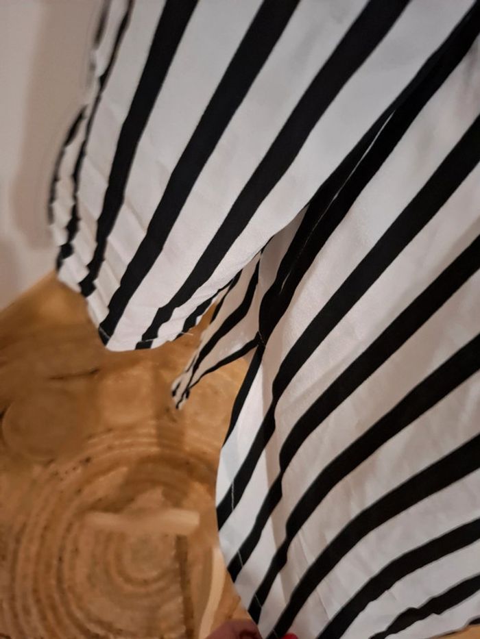 Chemise longue rayée Bel & Bo taille S 36 - photo numéro 6