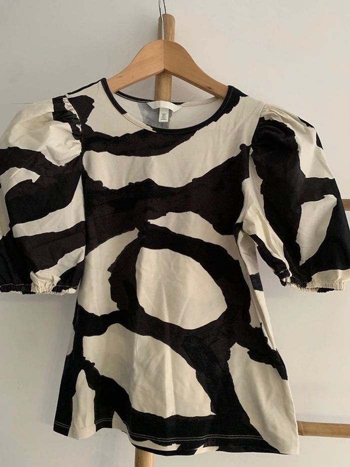 haut et t-shirt va H&m noir taille S