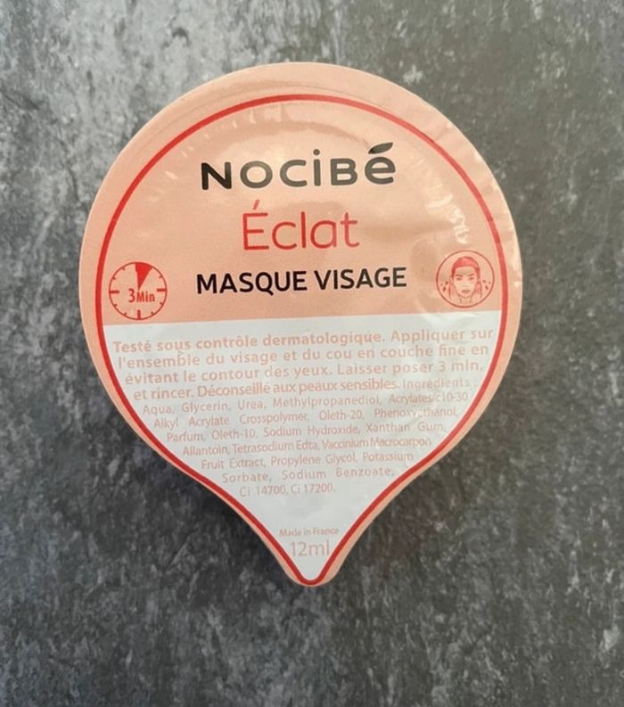 Lot de 3 masques visage NOCIBE - photo numéro 4