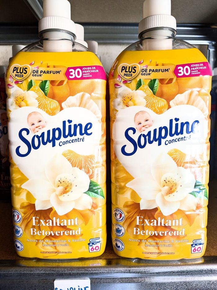 Soupline mandarine et vanille